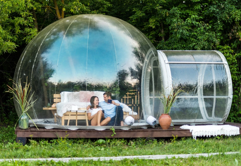 inflatable bubble tent camping